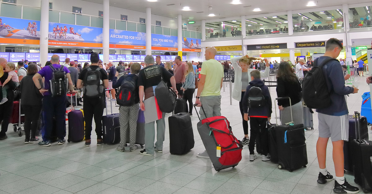 Travellers warned to expect ‘very long queues’ over Christmas