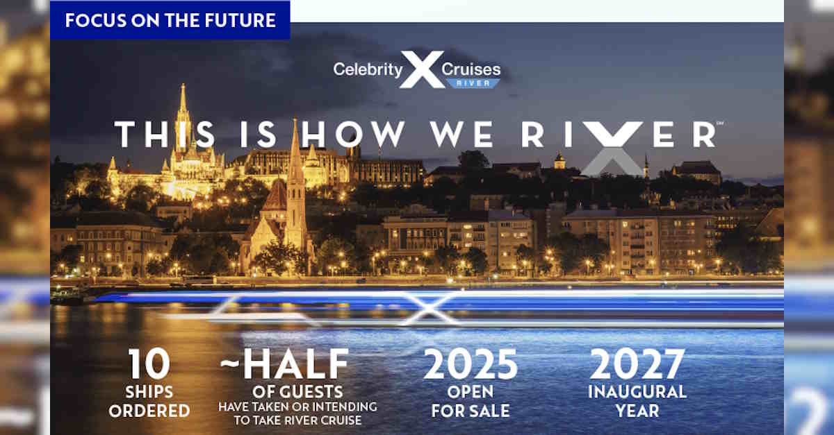 Celebrity Cruises to enter river cruise market in 2027