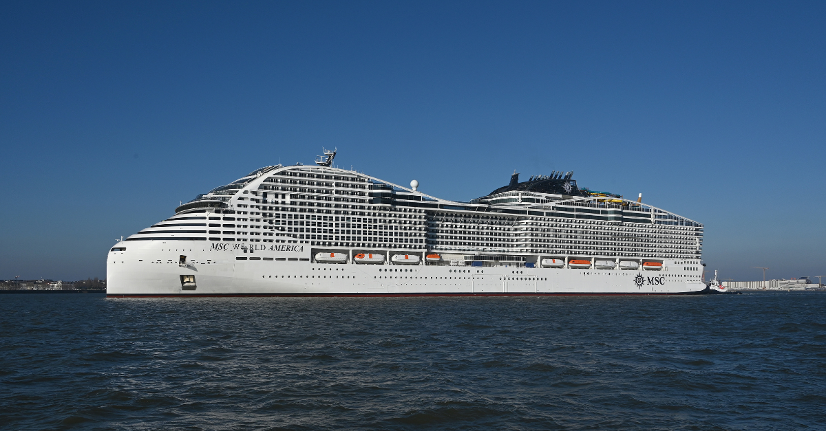 MSC World America completes sea trials in the Atlantic