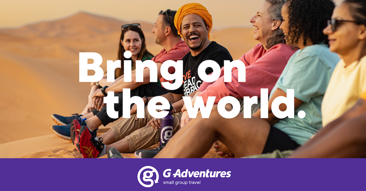 G Adventures calls on agents to embrace ‘biggest ever’ brand campaign