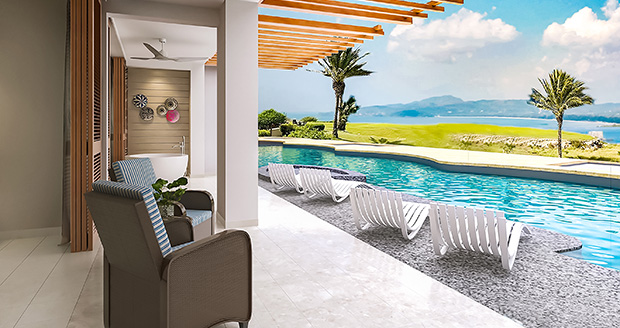 Sandals Curacao resort rendering suite 2
