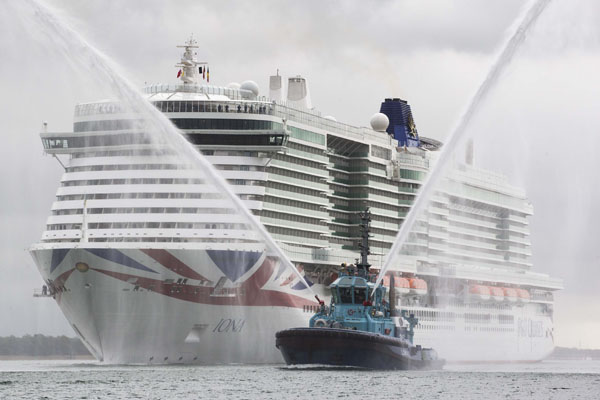 Britain’s largest and most environmentally-friendly cruise ship, P&O Cruises Iona, arrives into her home port of Southampton this morning ahead of tonight’s official naming ceremony. Iona is powered by liquefied natural gas, ground-breaking for the UK cruise industry and one of the cleanest fuels in the world. The ship will be named this evening in a glittering quayside ceremony hosted by Jo Whiley and broadcast to a “virtual” audience, the highlight of which will be a performance by Iona’s music director Gary Barlow. Dame Irene Hays, chair of Hays Travel, Britain’s largest independent travel agency, will name the ship and a specially produced Nebuchadnezzar (equivalent to 20x 750ml bottles) of Alex James’s Britpop cider will smash against the hull of the ship to bring it good fortune in the future. Iona will have 30 bars and restaurants with many new speciality dining options including tapas from award-winning Spanish chef José Pizarro paired with wines selected by Olly Smith. Entertainment venues include the first “SkyDome” - an extraordinary glass structure which will be a relaxed poolside environment by day and then transform at night into a spectacular venue with DJs, stage and aerial acrobatic shows. There will also be the first gin still on a cruise ship, created in association with Salcombe Gin, distilling tailor made spirit on board. The gin’s maiden production will take place in Iona’s custom-made still named “Columba” and will be distilled, bottled and labelled on board. Picture date Sunday 16th May, 2021. Picture by James Robinson. Contact +447544 044177 chris@christopherison.com For further press information please contact: Michele Andjel, michele.andjel@carnivalukgroup.com 023 8065 6653 / 07730 732 072 Laura Tattam, laura.tattam@pocruises.com 02380 656651 / 07771 283 845 Jenny Hadley, jenny.hadley@pocruises.com 023 8065 6650 / 07825 120 088