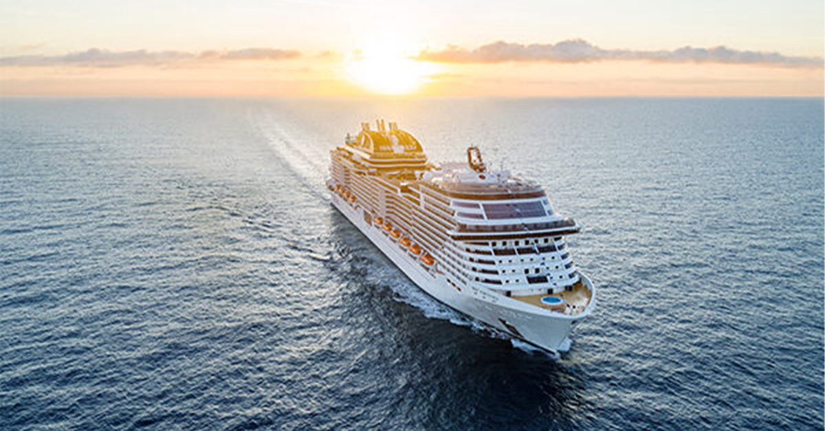 MSC Cruises to show Euros games on ships this summer