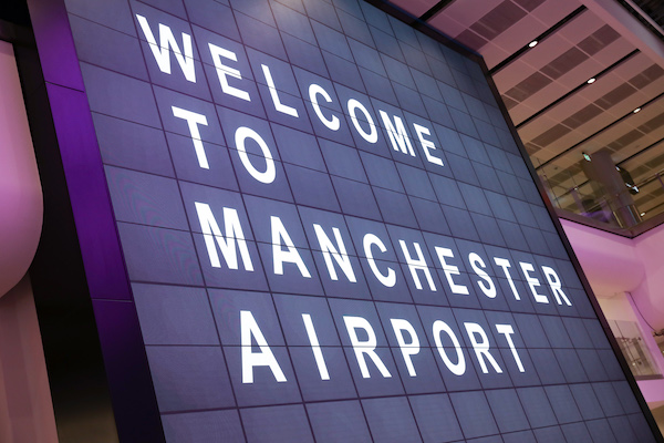 Manchester airport reinforces call to arrive three hours before flights