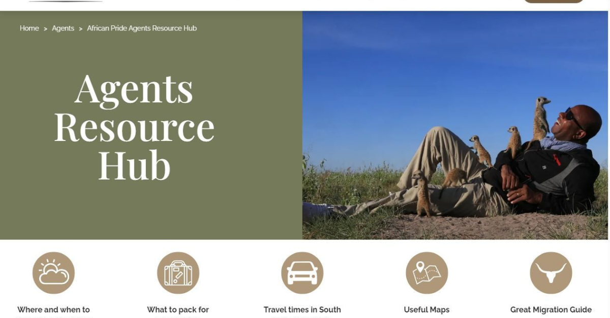 African Pride website overhaul includes new agent resources hub