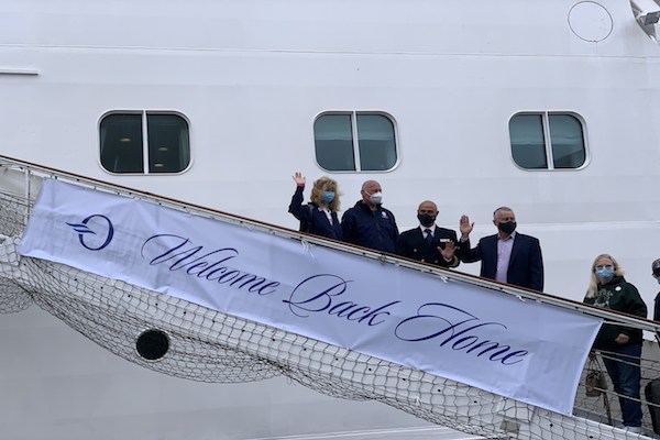 Oceania Cruises returns to service after 524 days