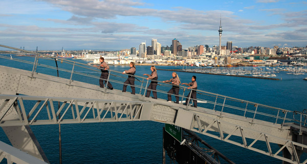 Auckland harbour bridge climb