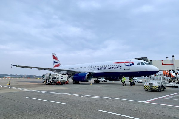 BA short-haul flights resume from Gatwick