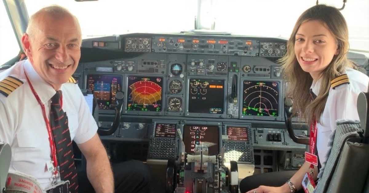 Father and daughter operate Jet2 flight together on ‘momentous day’